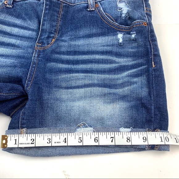 Jean Shorts Stretch Mid Rise, Juniors 6 - Picture 4 of 11
